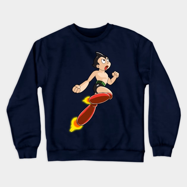 Astro Boy Crewneck Sweatshirt by Captain_awesomepants